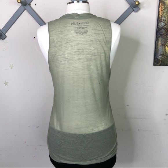 Fifth Sun Olive Green Graphic Tank - Picture 5 of 6